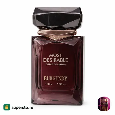 Parfum pria 100ml Burgundy Most Desirable Extrait de Parfum 3.3 fl.oz wangi