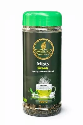 Misty Green Tea 100 g | 100% Single Origin premium Whole Tea Leaves