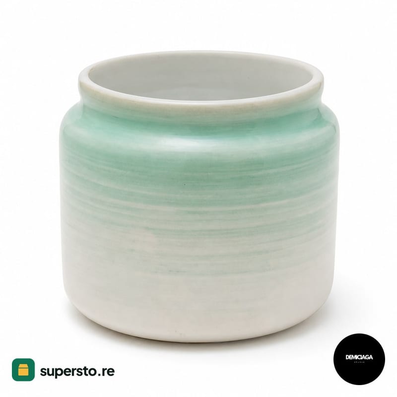 Ceriche Bea Mug Ceramic Green Gradient