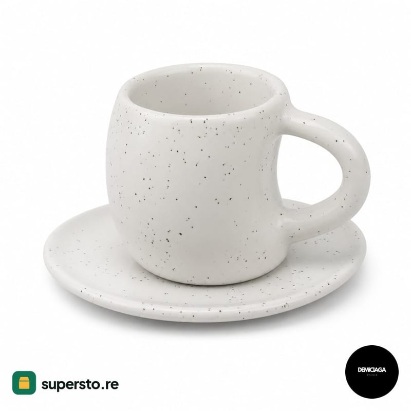 Espresso Aesthetic Ceramic Cup (New)
