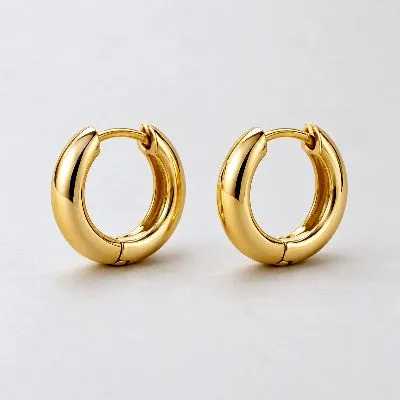 Gold Hoop Earrings