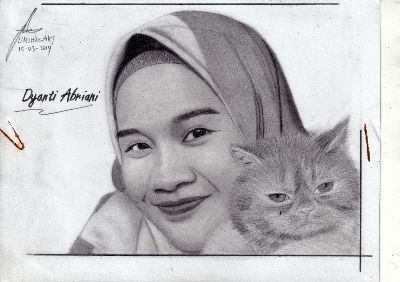 Jasa Lukis Wajah 2 Karakter Spesial Peliharaan  (Sudah Termasuk Softfile Scan)
