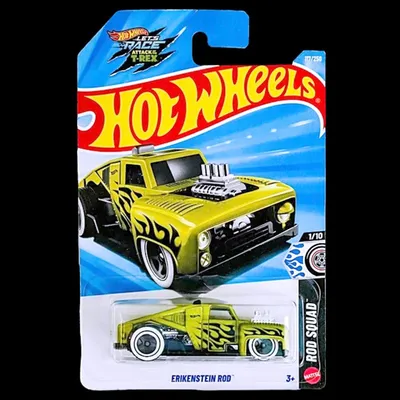Hot Wheels Rod Squad Erikenstein Rod Die Cast Toy Ca