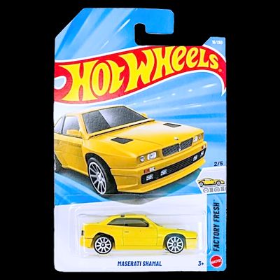 Hot Wheels Factory Fresh Maserati Shamal Die Cast Toy Car