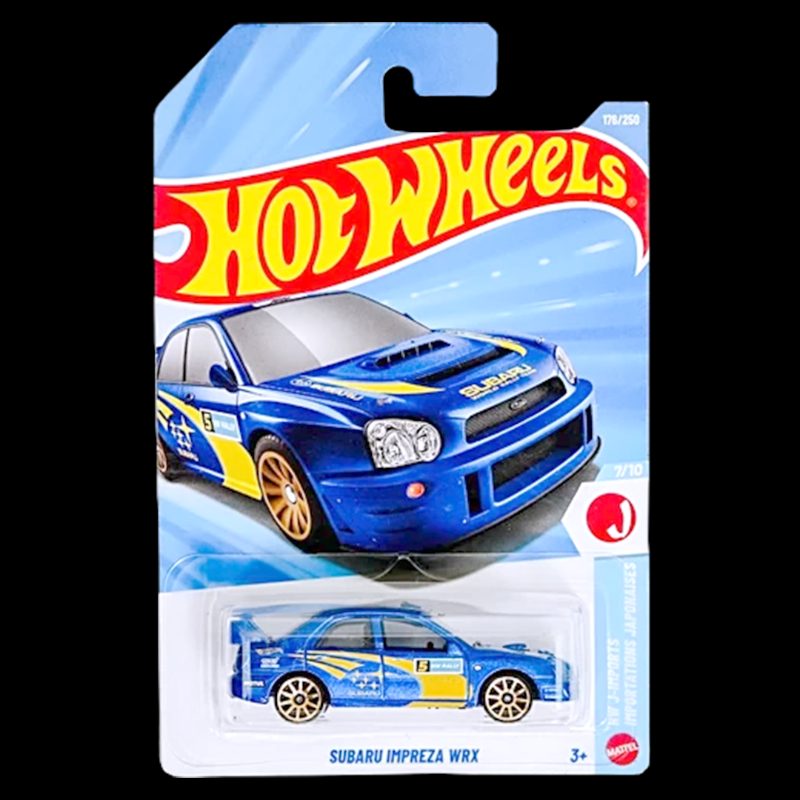 Hot Wheels JJK19 HW J-Imports Importations Japonaises Subaru Impreza WRX Die-Cas