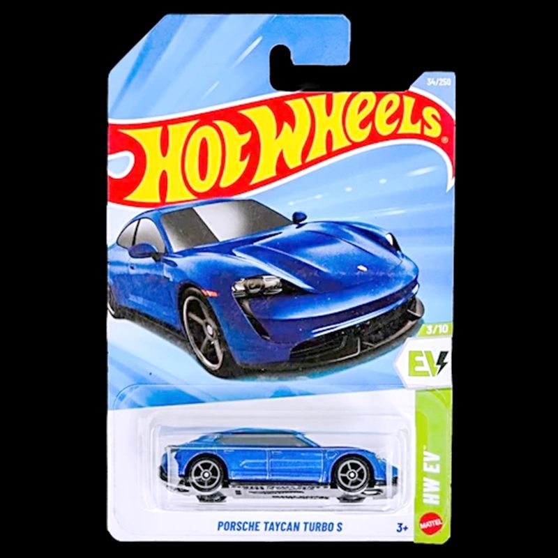 Hot Wheels HW EV Porsche Taycan Turbo S Die Cast Car