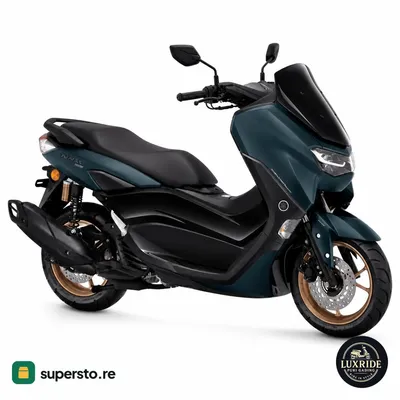 Yamaha NMAX 155 motor matic NMAX hijau tua LED rem cakram windshield spion