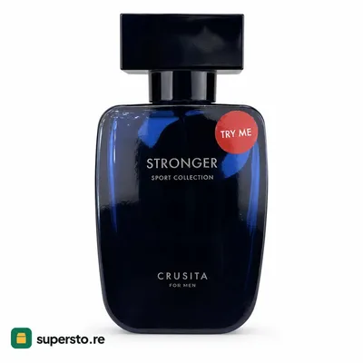 Stronger 50 ml Parfum Pria Tester Crusita For Men Sport Collection botol biru