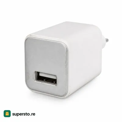 charger anker charger dinding usb putih plug 1 port kubus bekas terlihat