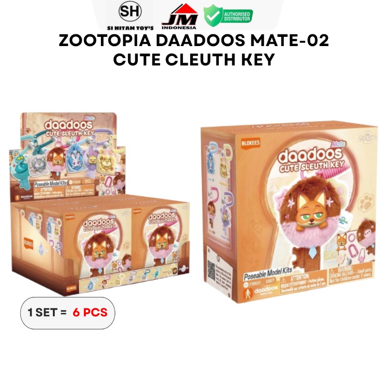BLIND BOX BLOKEES - ZOOTOPIA DAADOOS MATE-02