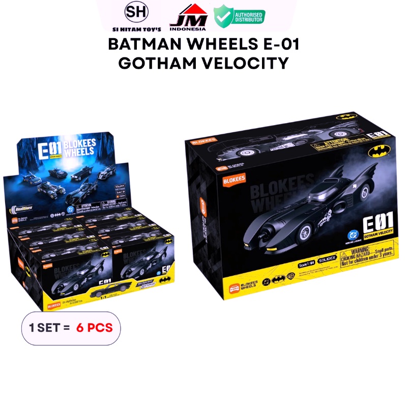 BLIND BOX BLOKEES - BATMAN WHEELS E-01