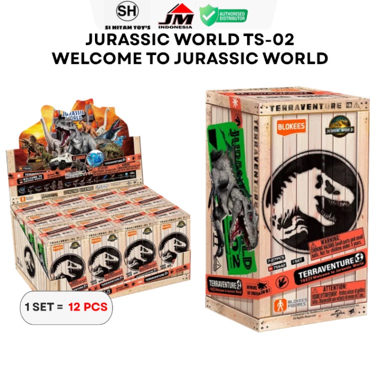BLIND BOX BLOKEES - JURASSIC WORLD TS-02