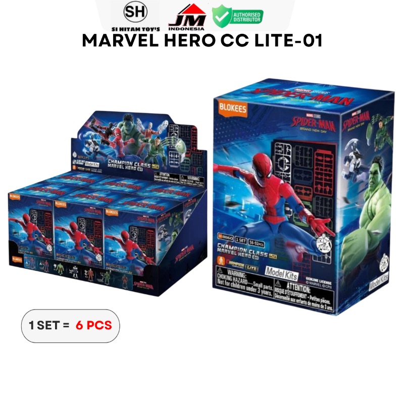 BLIND BOX BLOKEES - MARVEL CC LITE-01