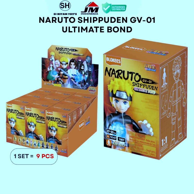 BLIND BOX BLOKEES - NARUTO SHIPPUDEN GV-01