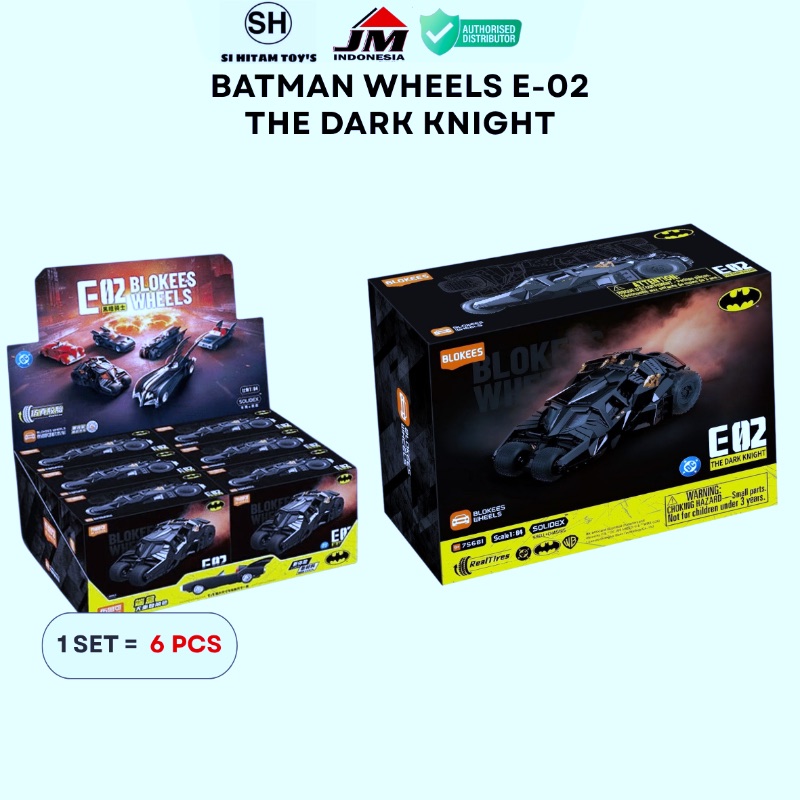BLIND BOX BLOKEES - BATMAN WHEELS E-02