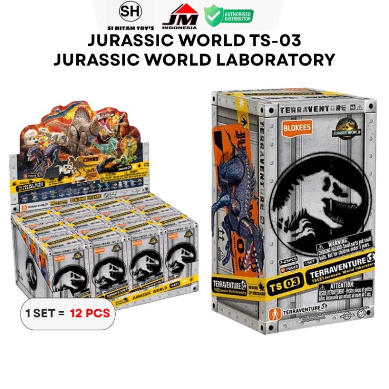 BLIND BOX BLOKEES - JURASSIC WORLD TS-03