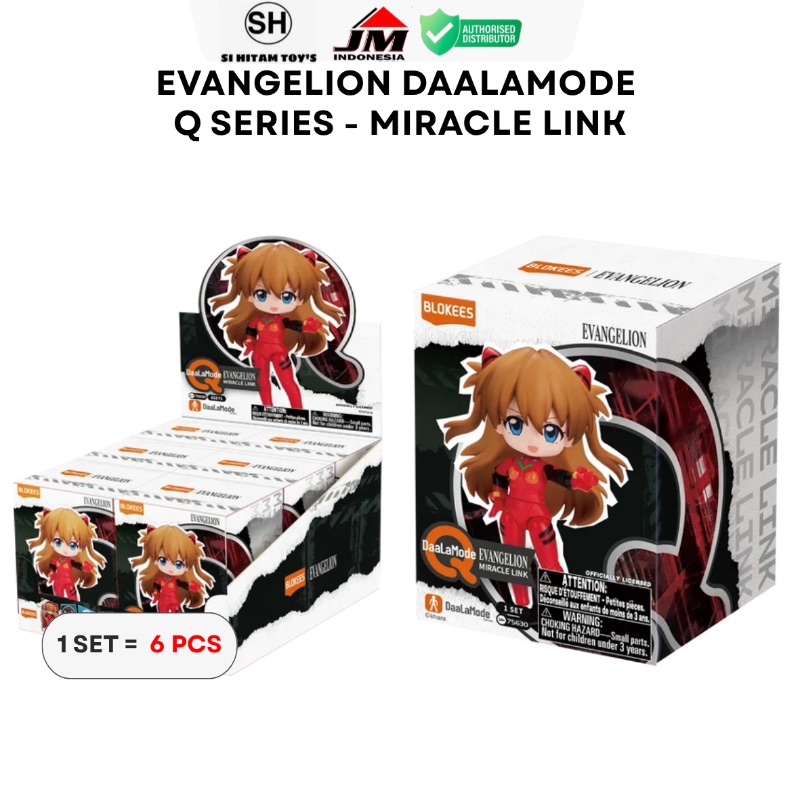 BLIND BOX BLOKEES - EVANGELION DAALAAMODE MIRACLE LINK