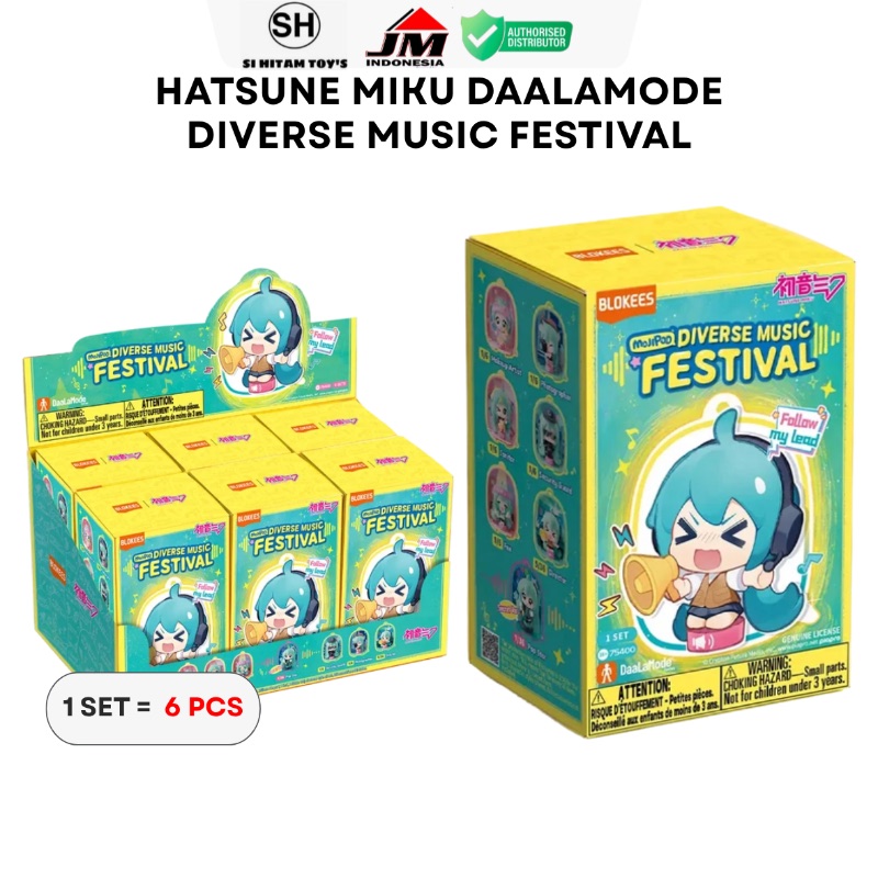 BLIND BOX BLOKEES - HATSUNE MIKU DAALAMODE DIVERSE MUSIC FESTIVAL