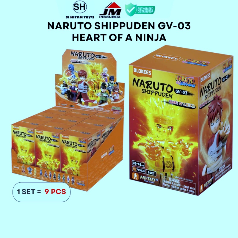 BLIND BOX BLOKEES - NARUTO SHIPPUDEN GV-03