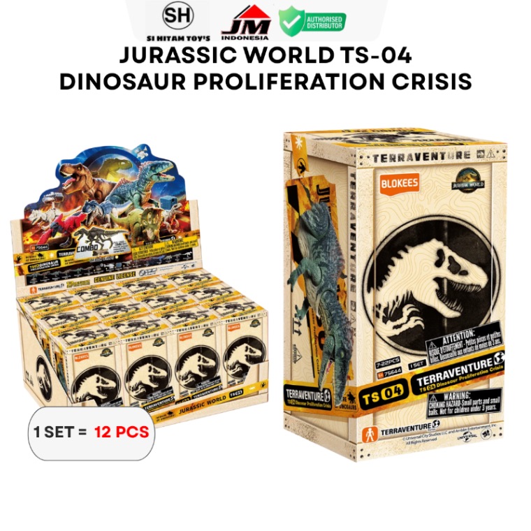 BLIND BOX BLOKEES - JURASSIC WORLD TS-04