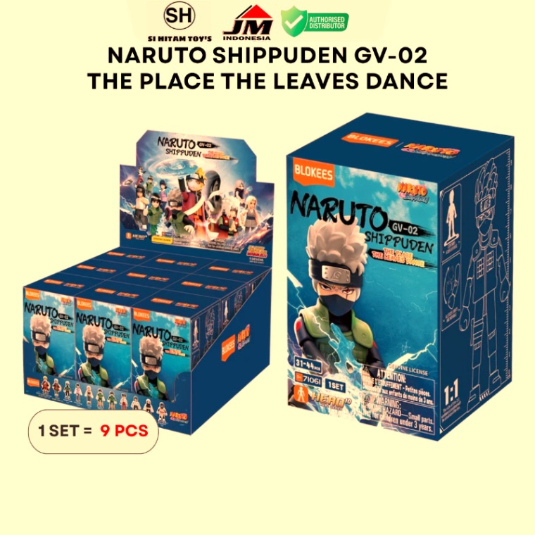 BLIND BOX BLOKEES - NARUTO SHIPPUDEN GV-02