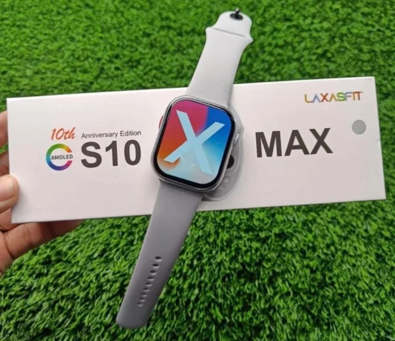 S10 Max AMOLED SmartWatch BT Call & Wireless Charging