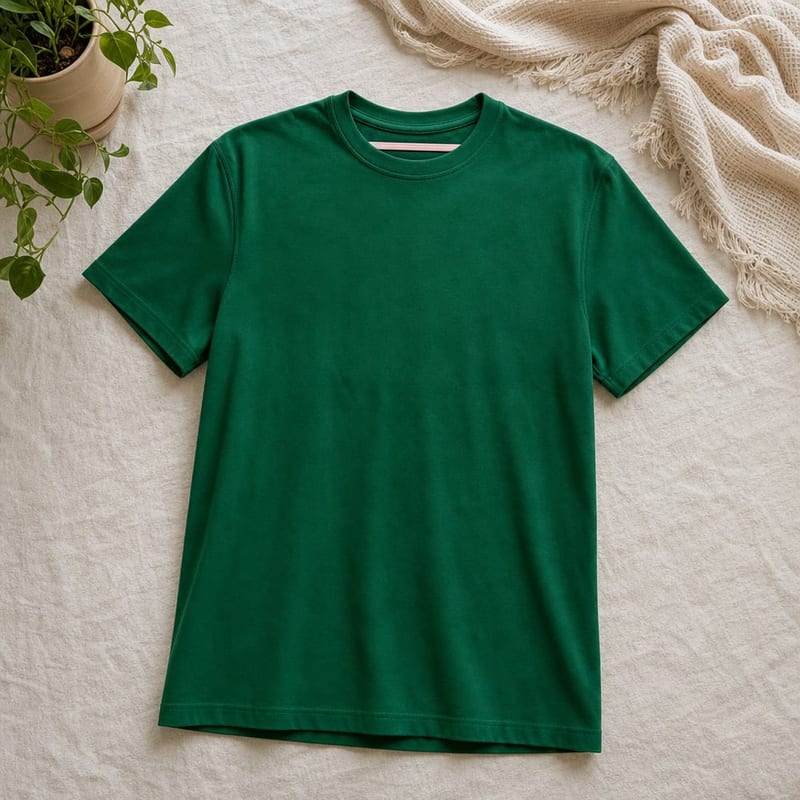 Crew neck silhouette